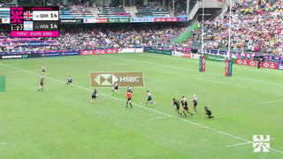 Kennedy HAT-TRICK takes Ireland to semi-finals | Cathay/HSBC Sevens Day Two Men's Highlights