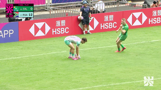 Michael Hooper's first SVNS appearance! | Cathay/HSBC Hong Kong Sevens Day One Men's Highlights