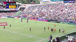 Rivals BATTLE in the semis | New Zealand v Australia | HONG KONG HSBC SVNS | Full Match Replay