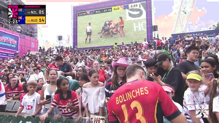 Rivals BATTLE in the semis | New Zealand v Australia | HONG KONG HSBC SVNS | Full Match Replay