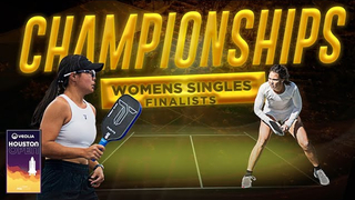 Samantha Parker vs Lea Jansen at the Veolia Houston Open Presented by Just Courts