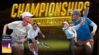 Pisnik/Bar vs Wright/Johns at the Veolia Houston Open Presented by Just Courts