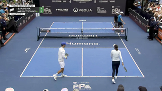 Pisnik/Bar vs Wright/Johns at the Veolia Houston Open Presented by Just Courts