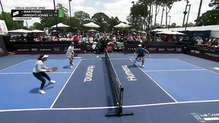 Pisnik/Bar vs Wright/Johns at the Veolia Houston Open Presented by Just Courts