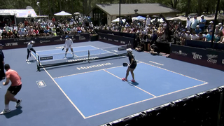 Pisnik/Bar vs Wright/Johns at the Veolia Houston Open Presented by Just Courts