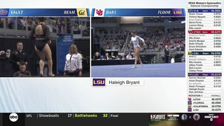 Haleigh Bryant - Every routine at the 2024 NCAA gymnastics championship