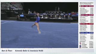 Every Leanne Wong routine at the 2024 NCAA women’s gymnastics semifinals