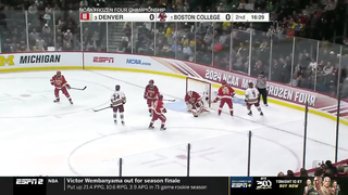 Denver vs. Boston College: 2024 NCAA Men's Frozen Four championship highlights
