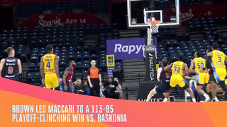 MVP Play-In | Lorenzo BROWN's 3-point gave Maccabi easy win | 2023-24 Turkish Airlines EuroLeague