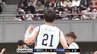 Highlights: Yokohama B-Corsairs vs Fighting Eagles Nagoya | B1 Round 34 Game 1 | April 20, 2024 – Pro Basketball (B.League)