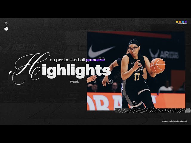 AU Pro Basketball Season 3: Game 20 Highlights – Unstoppable Action!