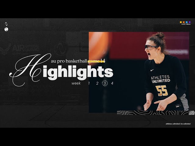 AU Pro Basketball: Intense Women's Professional League Featuring Elite Athletes Season 3: Game 14 Highlights