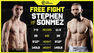 HEAVY PACE! Aidan Stephen vs. Emrah Sonmez | FREE FIGHT | CW 171 Glasgow