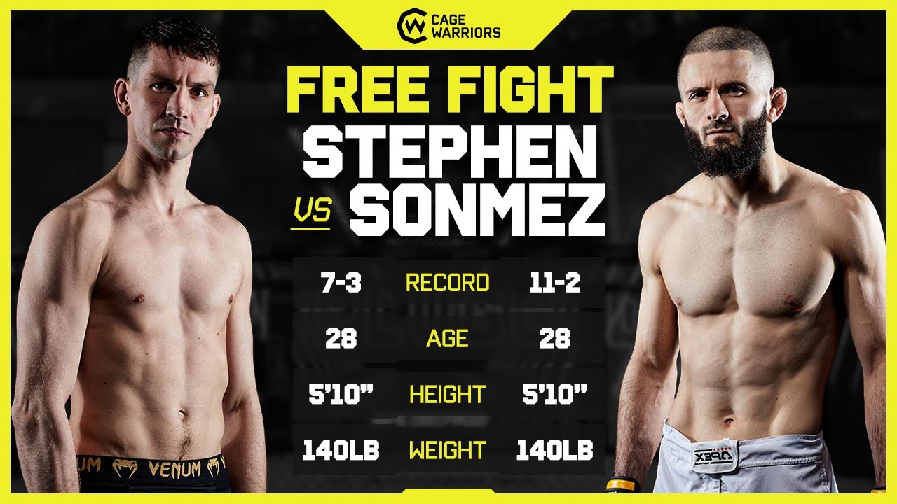HEAVY PACE! Aidan Stephen vs. Emrah Sonmez | FREE FIGHT | CW 171 Glasgow
