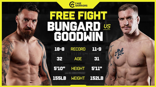 A Black Belt for The Bad Guy! | Chris Bungard vs. Perry Goodwin | FREE FIGHT | CW 171 Glasgow
