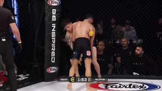 FIGHT OF THE NIGHT! | Tom Creasey vs. Amir Malekpour | FULL FIGHT | CW 169 London