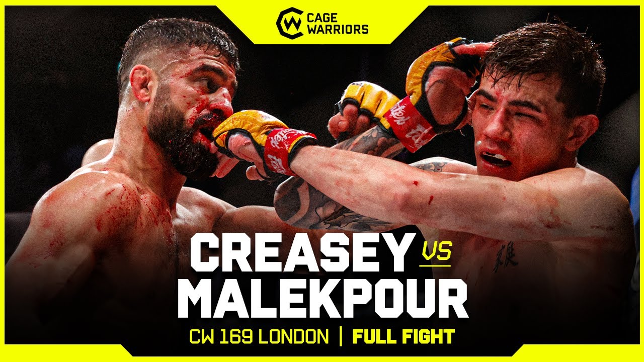 FIGHT OF THE NIGHT! | Tom Creasey vs. Amir Malekpour | FULL FIGHT | CW 169 London
