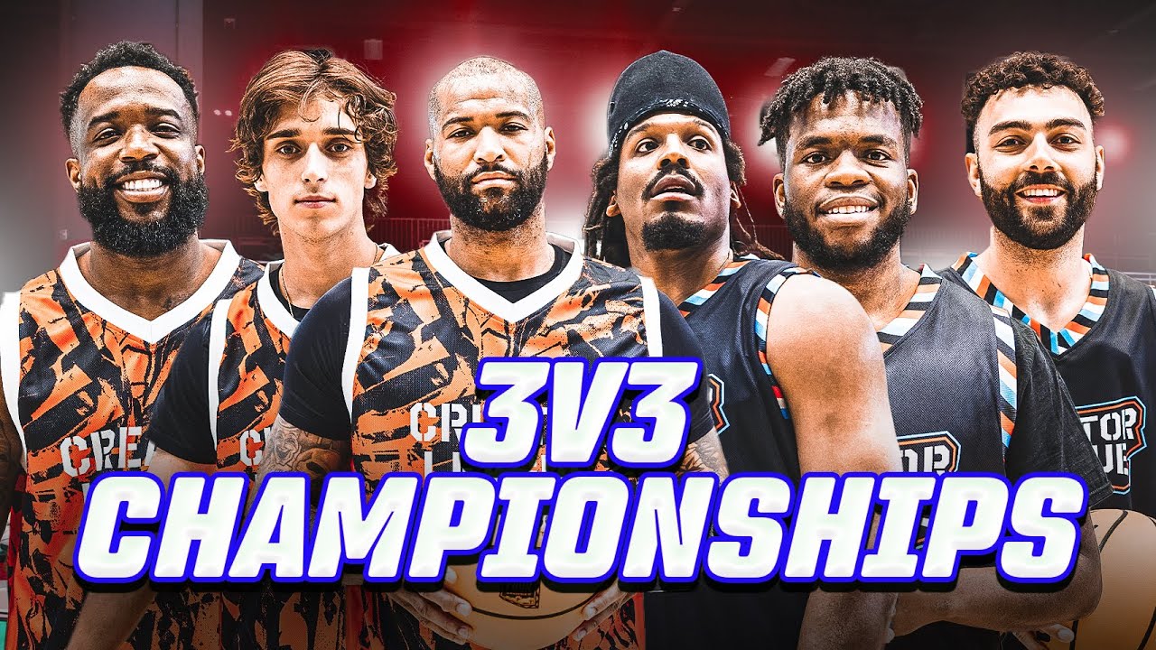 BOOGIE + CAM NEWTON CRAZY 3v3 BASKETBALL FINALS!!
