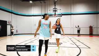 GRACE HUNTER vs BREE GREEN FINALS 1v1 | Creator League
