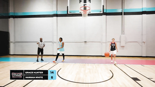GRACE HUNTER GETS PHYSICAL WITH HANNAH WHITE!