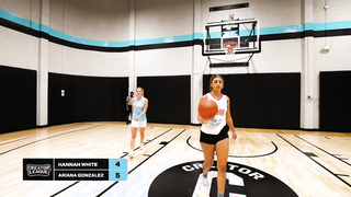 HANNAH WHITE vs ARIANA GONZALEZ PHYSICAL 1V1 | CREATOR LEAGUE