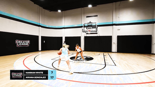 HANNAH WHITE vs ARIANA GONZALEZ PHYSICAL 1V1 | CREATOR LEAGUE