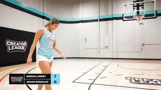 MARIAH LINNEY takes on ARIANA GONZALEZ 1v1 | CREATOR LEAGUE