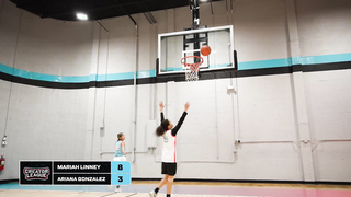 MARIAH LINNEY takes on ARIANA GONZALEZ 1v1 | CREATOR LEAGUE