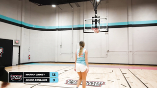 MARIAH LINNEY takes on ARIANA GONZALEZ 1v1 | CREATOR LEAGUE