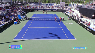 Dolehide/Townsend vs. Benoit/Zimmermann | 2024 Billie Jean King Cup Qualifiers