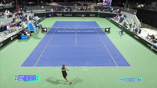 Emma Navarro vs. Hanne Vandewinkel | 2024 Billie Jean King Cup Qualifiers