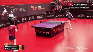 Suh Hyo Won vs Lee Eunhye | WS Final | WTT Feeder Havirov 2024