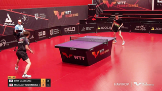 Cho Daeseong vs Maharu Yoshimura | MS SF | WTT Feeder Havirov 2024