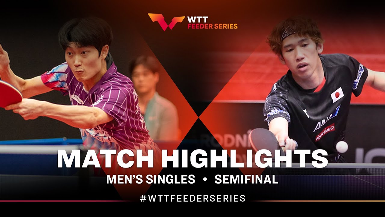 Cho Daeseong vs Maharu Yoshimura | MS SF | WTT Feeder Havirov 2024