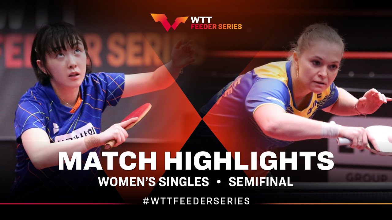 Suh Hyo Won vs Margaryta Pesotska | WS SF | WTT Feeder Havirov 2024