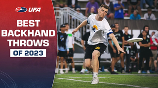 Best Backhand Throws from the 2023 Season | Watch Pros Throw