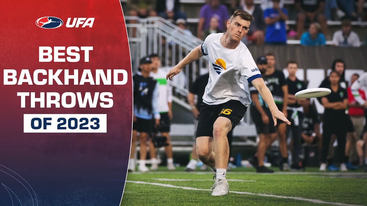 Best Backhand Throws from the 2023 Season | Watch Pros Throw