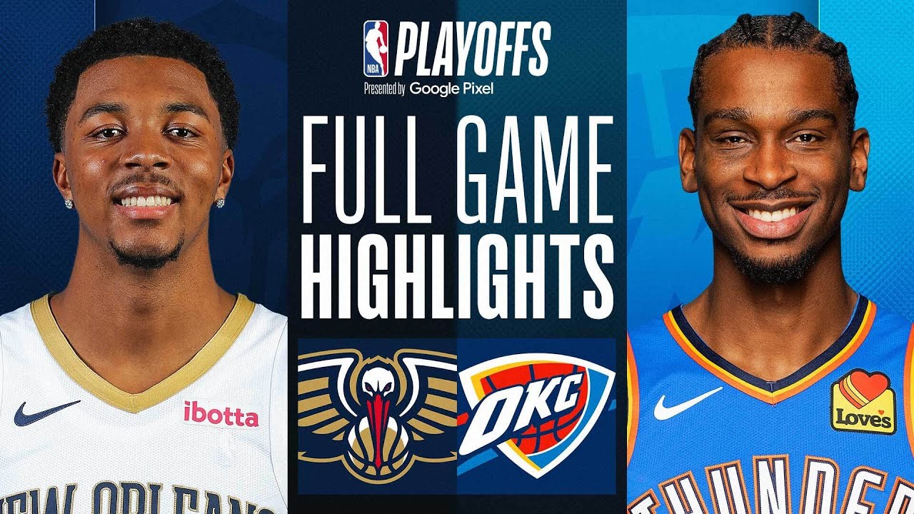 #8 PELICANS at #1 THUNDER | FULL GAME 1 HIGHLIGHTS | April 21, 2024