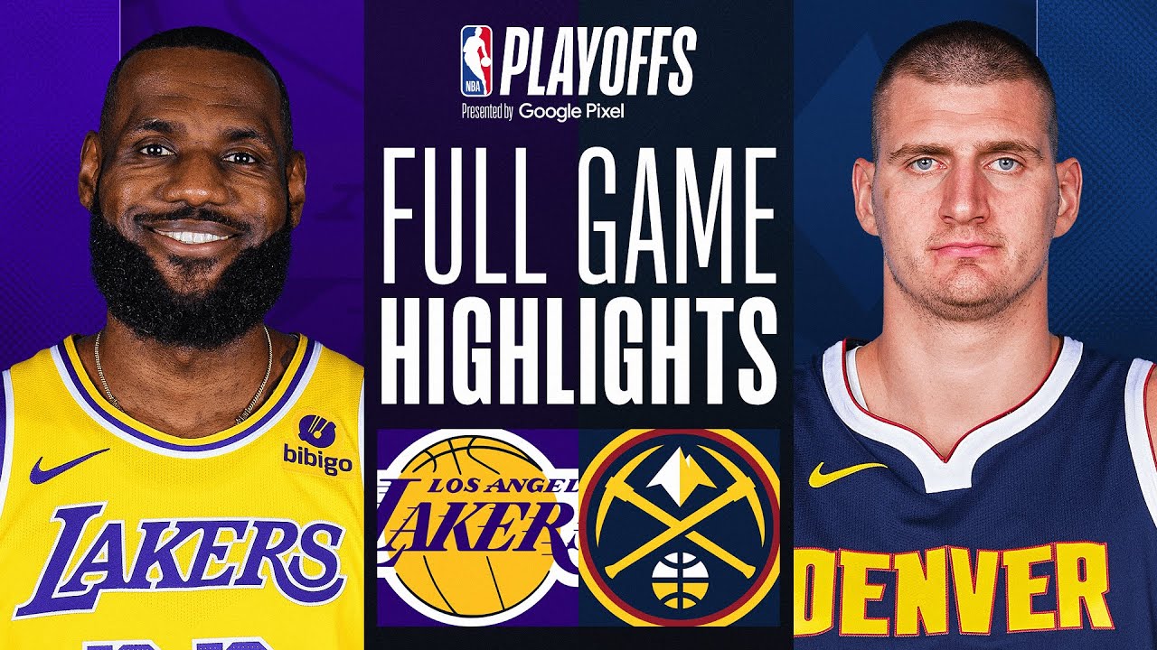 #7 LAKERS at #2 NUGGETS | FULL GAME 1 HIGHLIGHTS | April 20, 2024