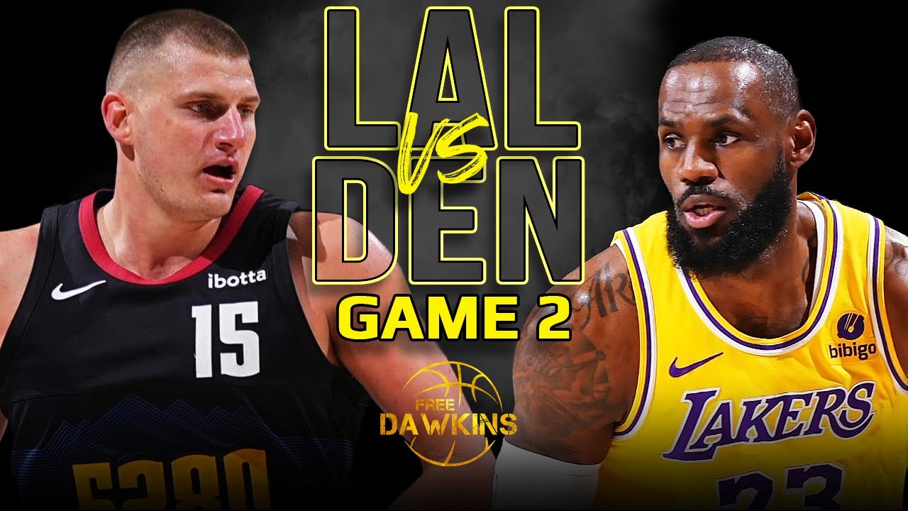 NBA Los Angeles Lakers vs Denver Nuggets Game 2 Full Highlights