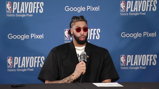 Anthony Davis talks Game 2 Loss vs Nuggets, Postgame Interview