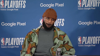 LeBron James Reacts to Lakers Going Down 0-2 vs. Nuggets | 2024 NBA Playoffs