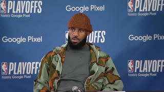 LeBron James Reacts to Lakers Going Down 0-2 vs. Nuggets | 2024 NBA Playoffs