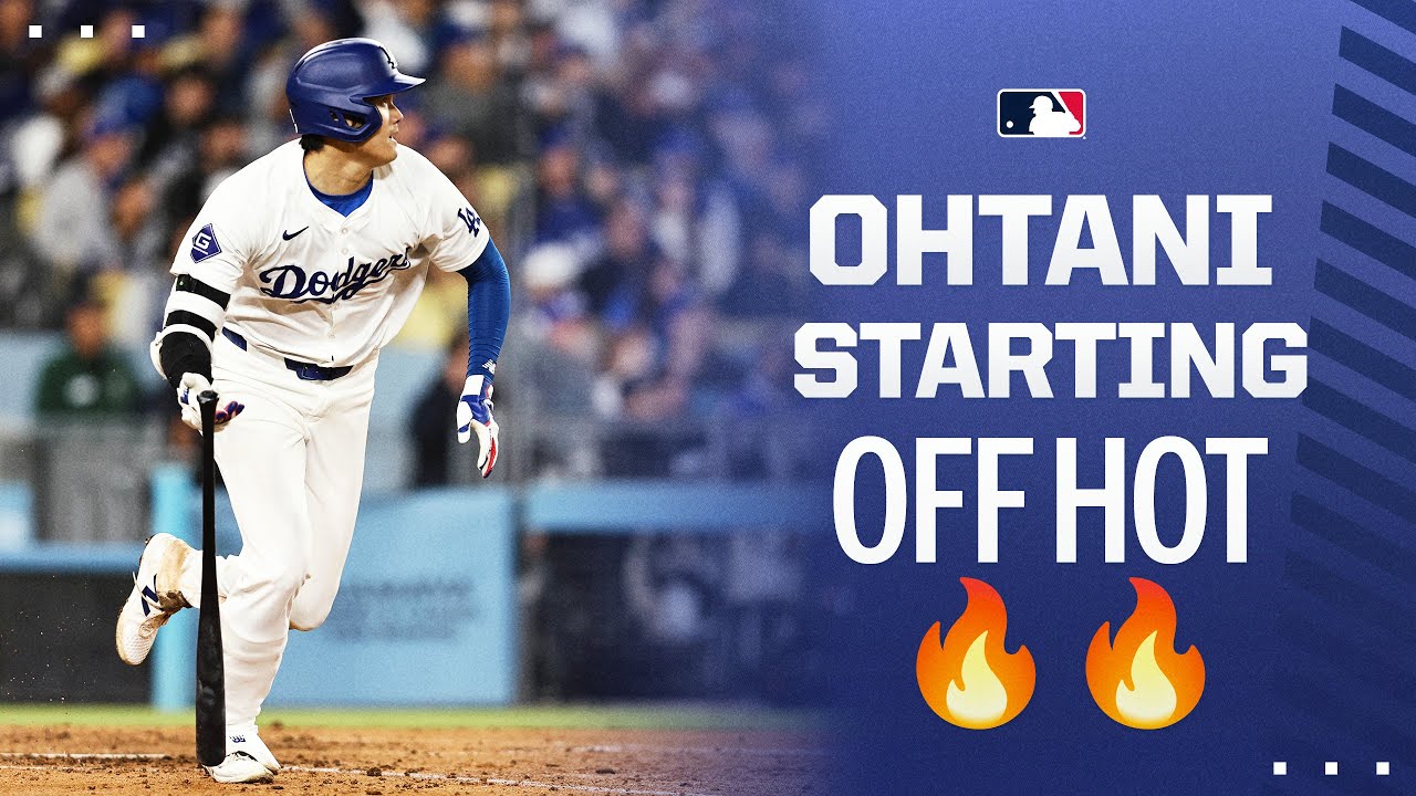 Shohei Ohtani off to a HOT start in 2024! ???????? (long home runs, milestone hits, and MORE) | 大谷翔平ハイライト