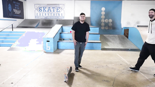 Landing his FIRST Kickflip after 26 years!?