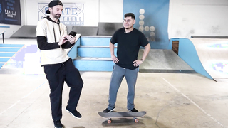 Landing his FIRST Kickflip after 26 years!?