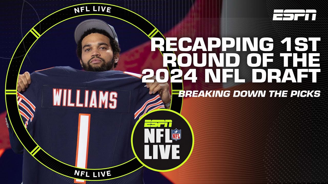 2024 NFL Draft 1st round recap ???? | NFL Live