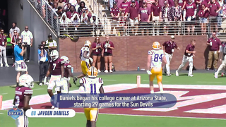 Jayden Daniels 2024 NFL Draft Highlight Reel | Top Plays & Best Moments