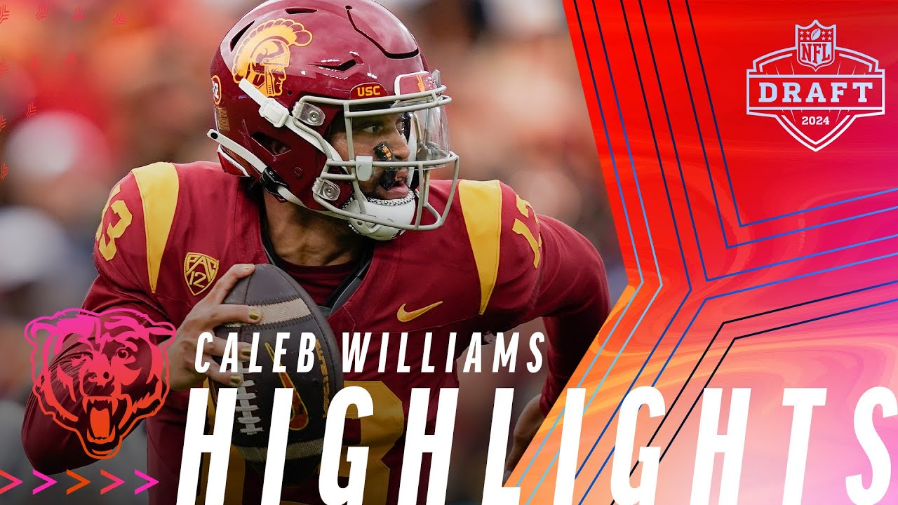 Caleb Williams Chicago Bears Highlights | 2024 NFL Season