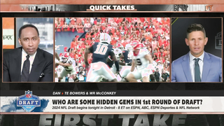 Stephen A. debates J.J. McCarthy has MORE TO PROVE than Caleb Williams ???? | First Take